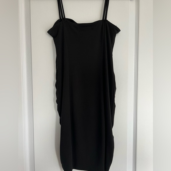 Black Sinched Dress - Picture 3 of 3